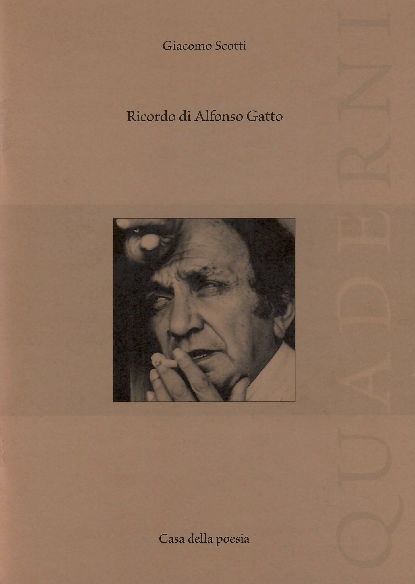 Ricordo di Alfonso Gatto